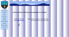 Desktop Screenshot of gci.konopiska.pl
