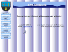 Tablet Screenshot of gci.konopiska.pl